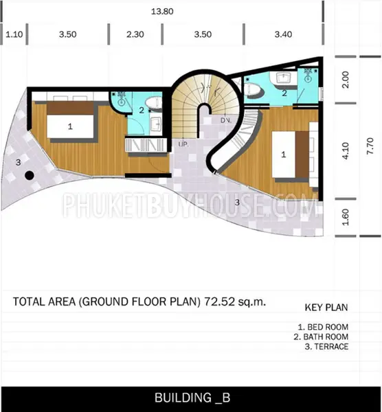 CHA1251: Modern 6-Bedroom Seaview Villa on Chalong Hill. Photo #7