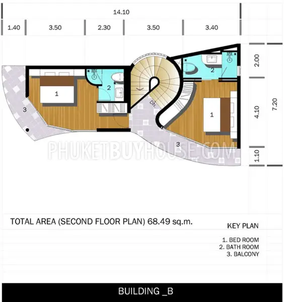 CHA1251: Modern 6-Bedroom Seaview Villa on Chalong Hill. Photo #8