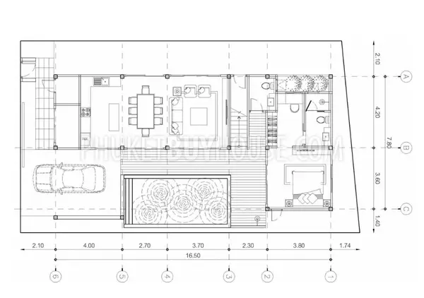 RAW7317: Three Bedroom Villa Steps Away from Rawai Beach. Photo #26