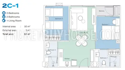 LAG7104: 2-Bedroom Unit in Bang Tao. Photo #8