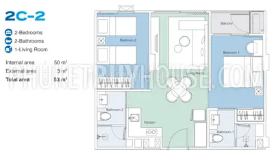 LAG7104: 2-Bedroom Unit in Bang Tao. Photo #7