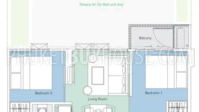 LAG7104: 2-Bedroom Unit in Bang Tao. Photo #16