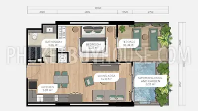 LAY22427: Fully Furnished 1-Bedroom Apartment with Private Jacuzzi Near Layan Beach for Sale. Photo #5
