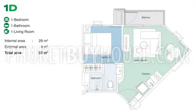 LAG7106: 1 Bedroom Cosy Unit in Bang Tao. Photo #7