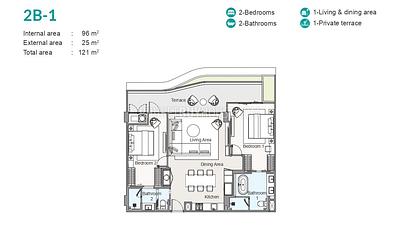 LAG22430: Two Bedroom Apartment with Private Terrace in Laguna. 照片 #5