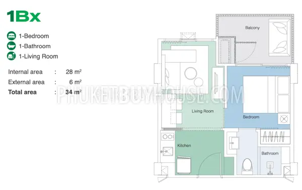LAG7106: 1 Bedroom Cosy Unit in Bang Tao. Photo #10