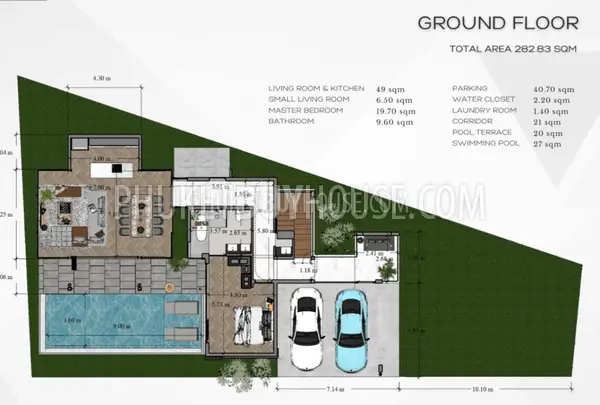 BAN7111: Contemporary Family Villa in Bang Tao. Photo #16