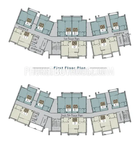 NAY7115: 2 Bedroom Unit in Popular Building in Nai Yang. Photo #3