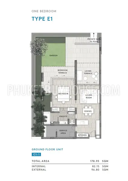 KAM5313: Luxury Condominium for Sale in Kamala Beachfront. Photo #6
