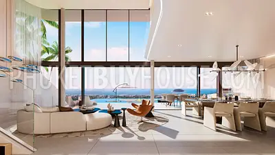 KAT22443: Ultra-Luxury 4bedroom Sea View Villa in Kata, Phuket. Photo #18