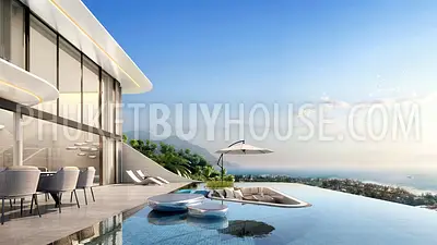 KAT22443: Ultra-Luxury 4bedroom Sea View Villa in Kata, Phuket. Photo #10