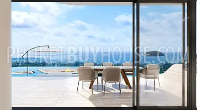 KAT22443: Ultra-Luxury 4bedroom Sea View Villa in Kata, Phuket. Photo #15