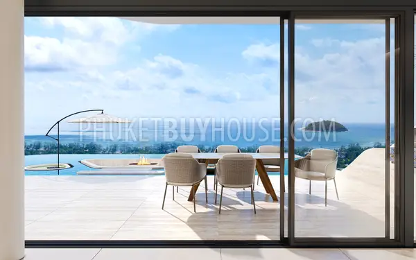 KAT22443: Ultra-Luxury 4bedroom Sea View Villa in Kata, Phuket. 照片 #15