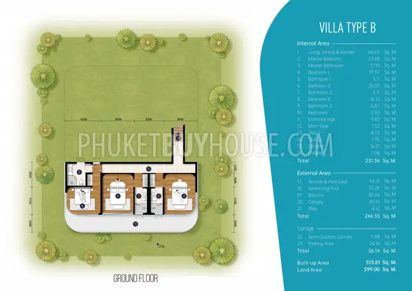 KAT22443: Ultra-Luxury 4bedroom Sea View Villa in Kata, Phuket. 照片 #5