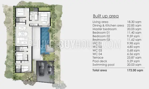 NAI7131: Well-appointed 4 Bedroom Villa in Nai Harn. Photo #17