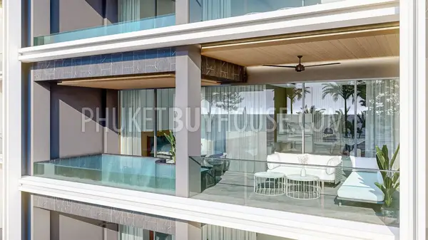 MAI22445: Beachfront 2-Bedroom Apartment For Sale in Mai Khao. Photo #1