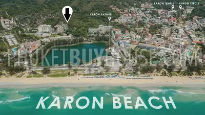 KAR7139: 1-Bedroom Apartment in Karon with Sea View. Fotoğraf #11