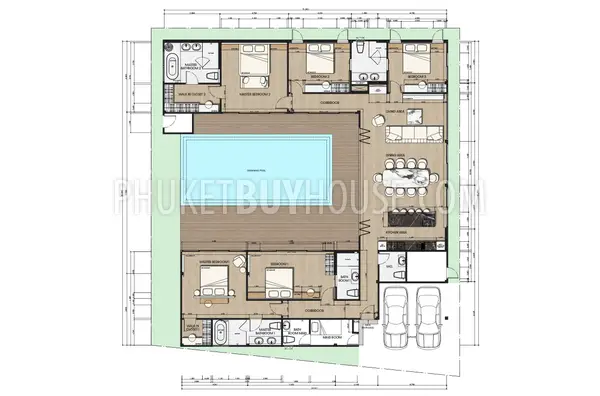 BAN22450: High-End Ready to move Pool Villa in Bang Tao, Phuket for Sale. 照片 #3