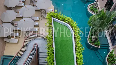 KAR22452: Charming 1-Bedroom Apartment with Mountain Views, Just Steps from Karon Beach Resale. Fotoğraf #16
