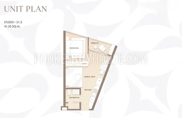 BAN22393: Exclusive Lakefront Studio apartment in Phuket’s Premier Destination, Bangtao for Sale. Photo #4