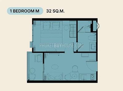 KAT22453: Modern Seaside One Bedroom Apartments for Sale in Kata, Phuket. Photo #4