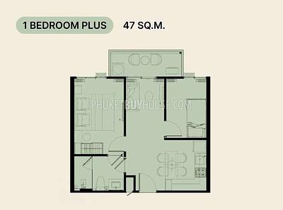 KAT22454: Modern Seaside One Bedroom Plus Apartments for Sale in Kata, Phuket. 照片 #4