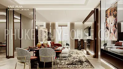 KAT22455: Modern Seaside Two Bedroom Apartments for Sale in Kata, Phuket. Photo #7