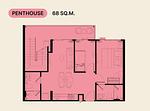 KAT22457: Modern Seaside Penthouse Apartments for Sale in Kata, Phuket. Thumbnail #4