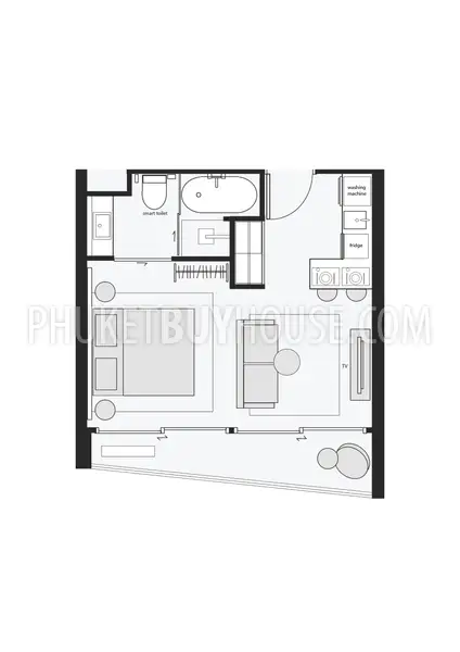 LAY22458: Resale Studio in Layan – Perfect Investment Opportunity with Resort Amenities. 照片 #16