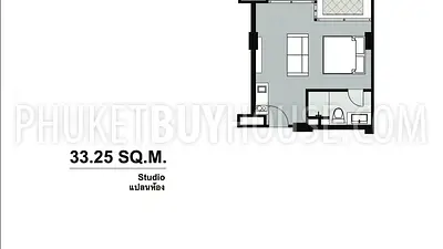 BAN22463: Modern 33m² Apartment Near Bang Tao Beach - Fully Furnished Resale. Photo #4