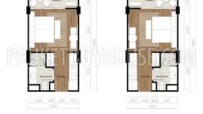 BAN22464: Contemporary Studio Near Bangtao Beach, Phuket. 照片 #5