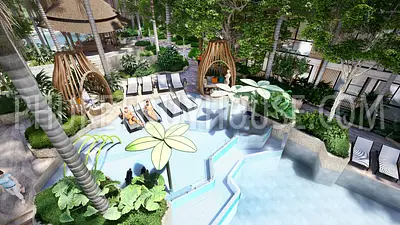 BAN22465: Contemporary 1 Bedroom Flat Near Bangtao Beach, Phuket. Fotoğraf #2