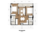 BAN22466: Contemporary 2 Bedroom Flat Near Bangtao Beach, Phuket. Thumbnail #6