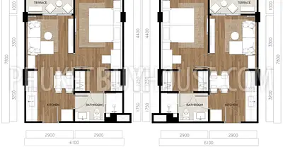 BAN22465: Contemporary 1 Bedroom Flat Near Bangtao Beach, Phuket. Fotoğraf #9
