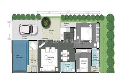 CHA22469: Chalong Private 2-Bedroom Pool Villa for Sale . Photo #5
