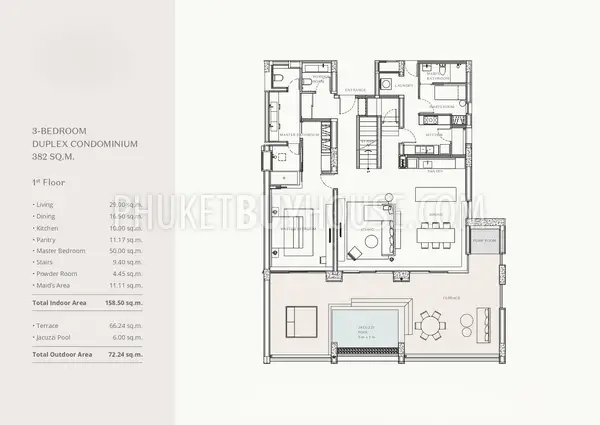 LAY22472: Spacious 3-Bedroom Duplex Condominium with Panoramic Views. Photo #2