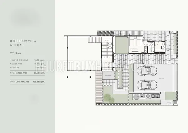 LAY22474: Elegant 3-Bedroom Villa with Private Pool and Spacious Living. 照片 #14