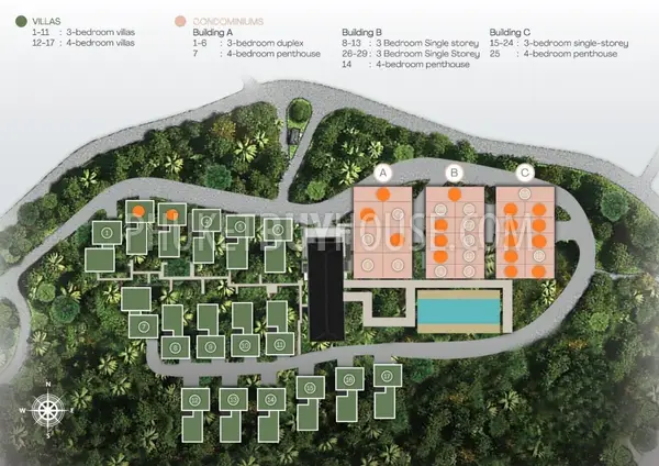 LAY22474: Elegant 3-Bedroom Villa with Private Pool and Spacious Living. 照片 #15
