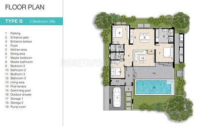 BAN7169: 3 Bedroom Pool Villa in Cosy Area of Bang Tao. Photo #7