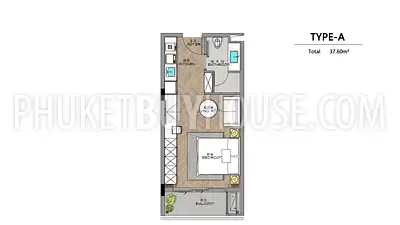 LAY22477: Seaview Studio Retreat – Exclusive Floor 3 Resale in Layan. Photo #6