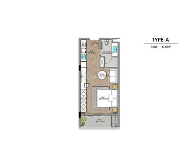 LAY22477: Seaview Studio Retreat – Exclusive Floor 3 Resale in Layan. 照片 #6