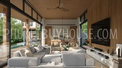 BAN22479: Elegant 3 Bedroom Modern Villa in Bang Tao for Sale. Fotoğraf #8