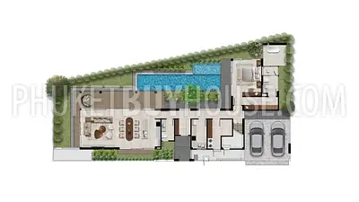 BAN22479: Elegant 3 Bedroom Modern Villa in Bang Tao for Sale. Fotoğraf #3
