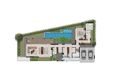 BAN22479: Elegant 3 Bedroom Modern Villa in Bang Tao for Sale. Photo #3