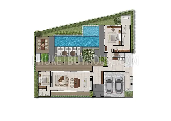 BAN22480: Elegant 4 Bedroom Modern Villa in Bang Tao for Sale. Photo #3