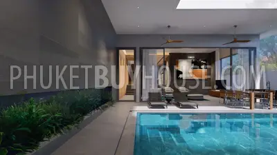 KAM22484: Exclusive 4-Bedroom Pool Villas in Kamala, Phuket. Photo #22