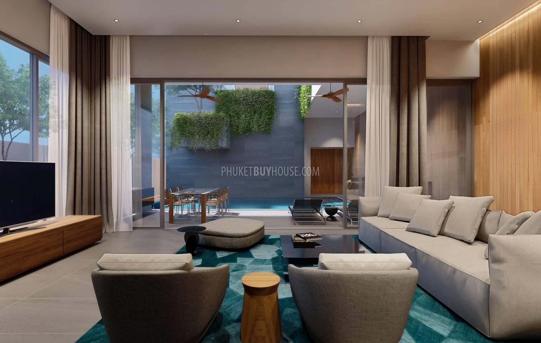 KAM22484: Exclusive 4-Bedroom Pool Villas in Kamala, Phuket. Photo #13