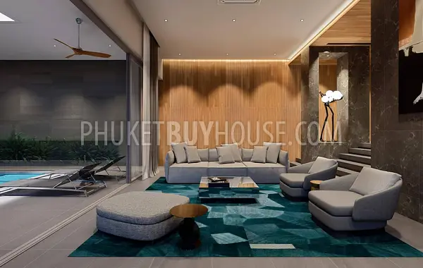 KAM22484: Exclusive 4-Bedroom Pool Villas in Kamala, Phuket. Fotoğraf #14