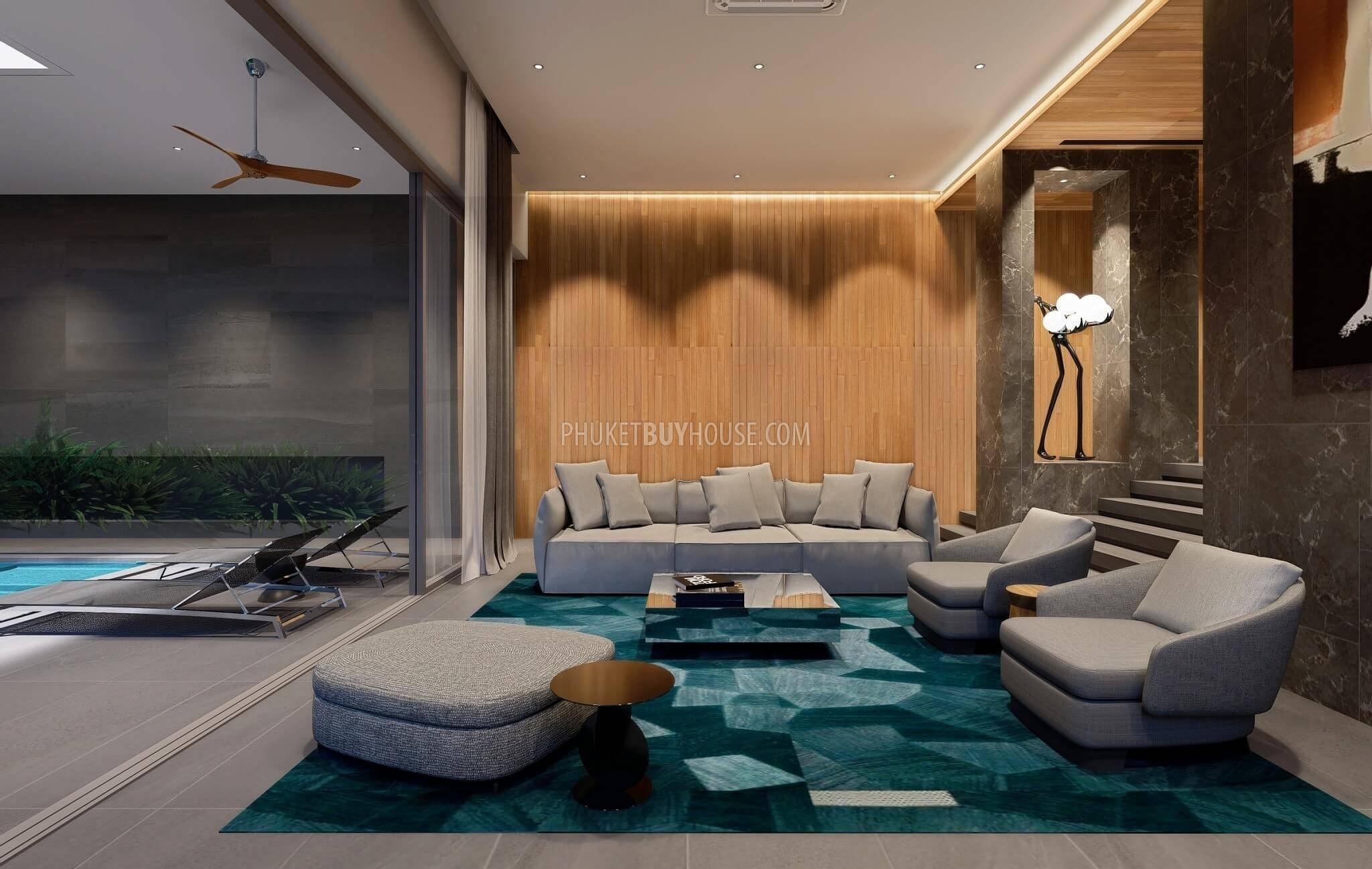 KAM22484: Exclusive 4-Bedroom Pool Villas in Kamala, Phuket. Photo #14
