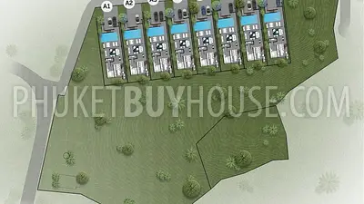 KAM22484: Exclusive 4-Bedroom Pool Villas in Kamala, Phuket. Photo #3